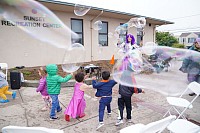bubble artist for birthday party